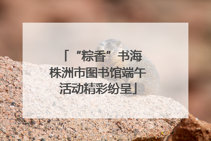 “粽香”书海 株洲市图书馆端午活动精彩纷呈