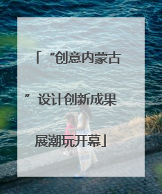 “创意内蒙古”设计创新成果展潮玩开幕
