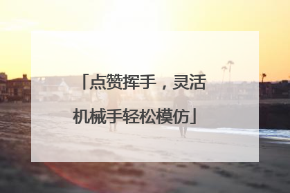 点赞挥手，灵活机械手轻松模仿