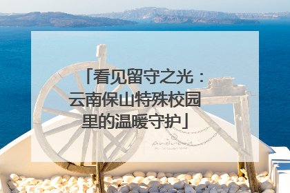 看见留守之光：云南保山特殊校园里的温暖守护