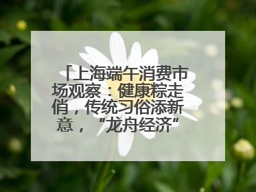上海端午消费市场观察：健康粽走俏，传统习俗添新意，“龙舟经济”与亲子游共热