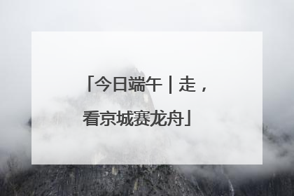 今日端午｜走，看京城赛龙舟