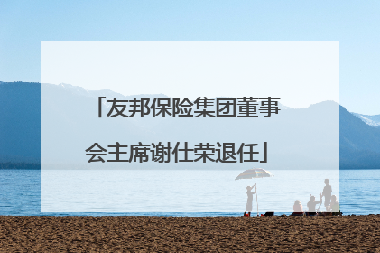 友邦保险集团董事会主席谢仕荣退任