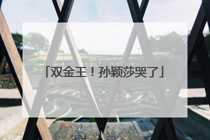 双金王！孙颖莎哭了