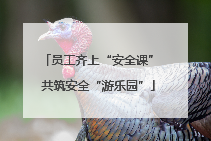 员工齐上“安全课” 共筑安全“游乐园”