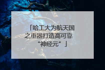 哈工大为航天国之重器打造高可靠“神经元”