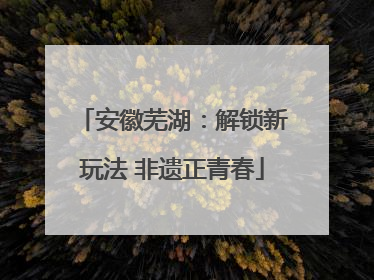 安徽芜湖：解锁新玩法 非遗正青春
