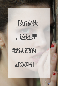 好家伙，这还是我认识的武汉吗