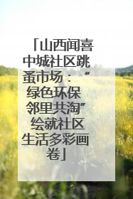 山西闻喜中城社区跳蚤市场：“绿色环保 邻里共淘” 绘就社区生活多彩画卷