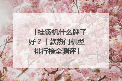 挂烫机什么牌子好？十款热门机型排行榜全测评