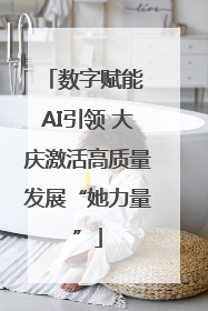 数字赋能 AI引领 大庆激活高质量发展“她力量”