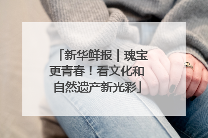 新华鲜报｜瑰宝更青春！看文化和自然遗产新光彩
