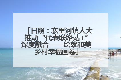 日照：寨里河镇人大推动“代表联络站+”深度融合——绘就和美乡村幸福画卷