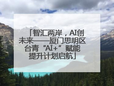 智汇两岸，AI创未来——厦门思明区台青“AI+”赋能提升计划启航