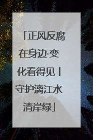 正风反腐在身边·变化看得见丨守护漓江水清岸绿