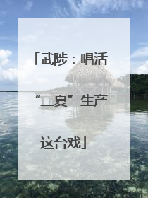 武陟：唱活“三夏”生产这台戏
