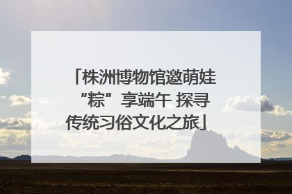 株洲博物馆邀萌娃“粽”享端午 探寻传统习俗文化之旅