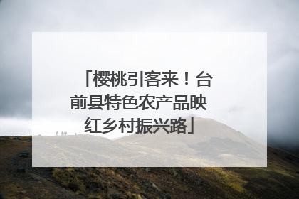 樱桃引客来！台前县特色农产品映红乡村振兴路
