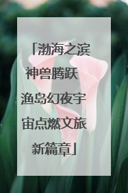 渤海之滨神兽腾跃 渔岛幻夜宇宙点燃文旅新篇章
