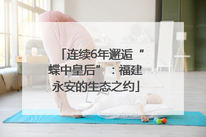 连续6年邂逅“蝶中皇后”：福建永安的生态之约