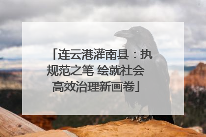 连云港灌南县：执规范之笔 绘就社会高效治理新画卷