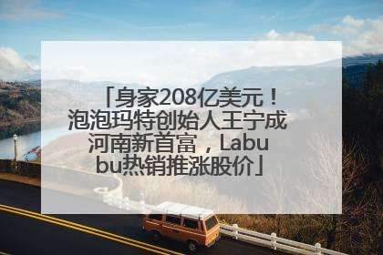 身家208亿美元！泡泡玛特创始人王宁成河南新首富，Labubu热销推涨股价