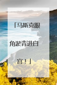马斯克眼角淤青进白宫！