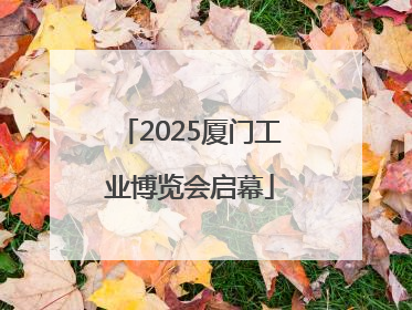 2025厦门工业博览会启幕