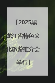 2025黑龙江省特色文化旅游推介会举行
