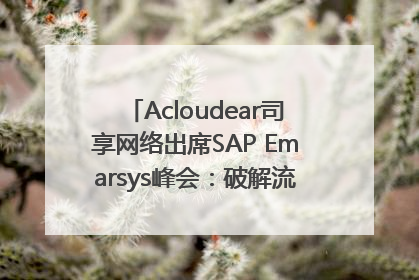 Acloudear司享网络出席SAP Emarsys峰会：破解流量困局，驱动精准增长