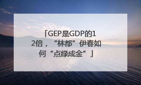 GEP是GDP的12倍，“林都”伊春如何“点绿成金”